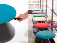 Дизайнерский табурет с поворотным сидением Fungus Milani