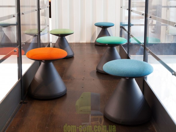 Дизайнерский табурет с поворотным сидением Fungus Milani