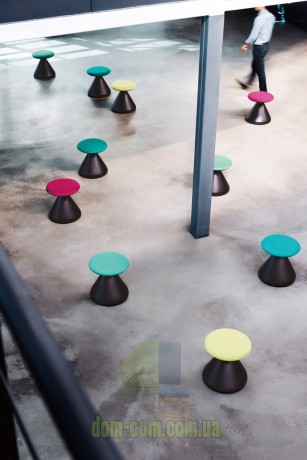 Дизайнерский табурет с поворотным сидением Fungus Milani