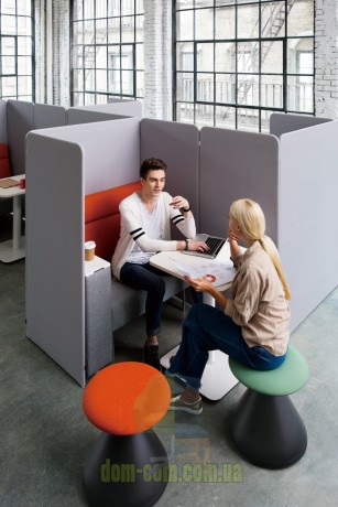 Дизайнерский табурет с поворотным сидением Fungus Milani