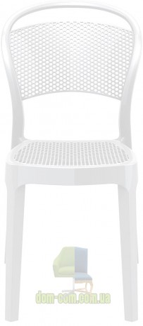 Венский стул из поликарбоната Bee Siesta 021 белый глянцевый