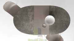 Овальный современный стол Connubia Giove CB/4739E 