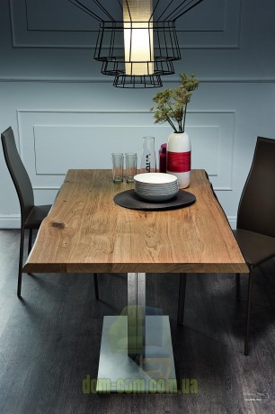 Стол одной ноге Cattelan Italia Elvis Wood