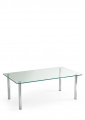 Журнальный столик из закалнного стекла Sesta Tago