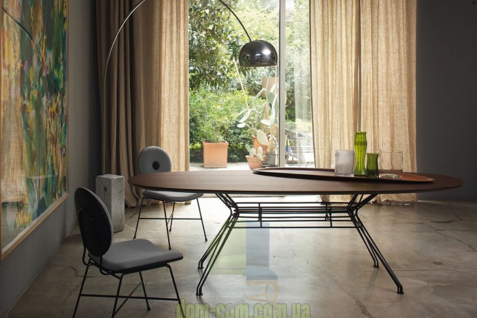 Большой нераскладной обеденный стол Bontempi Casa Sander