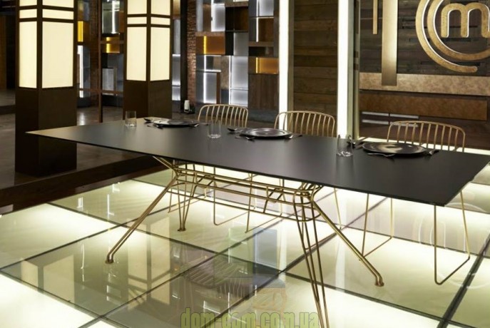 Большой нераскладной обеденный стол Bontempi Casa Sander