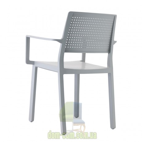 Стул с подлокотниками из технополимера SCAB Design Emi 2342