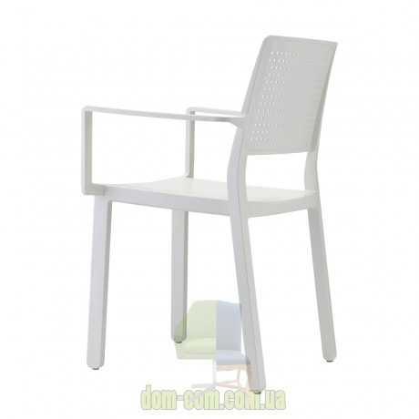 Стул с подлокотниками из технополимера SCAB Design Emi 2342