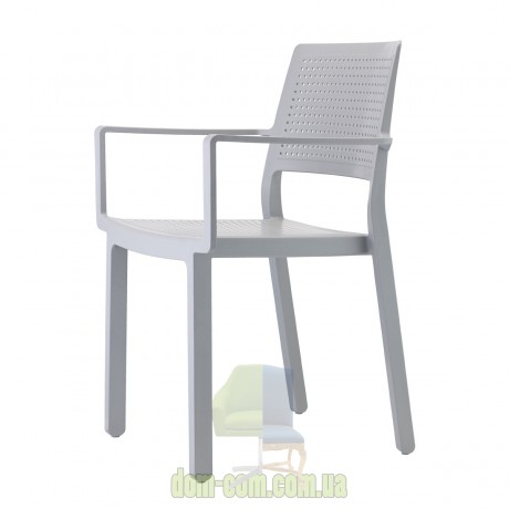 Стул с подлокотниками из технополимера SCAB Design Emi 2342