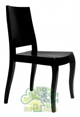 Стул Papatya Class-X черный глянец