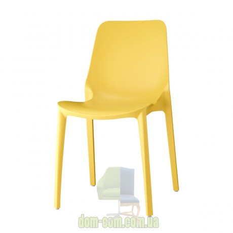 SCAB Design Ginevra 2334 яркий штабелируемый стул из технополимера 