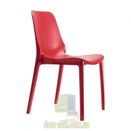 SCAB Design Ginevra 2334 яркий штабелируемый стул из технополимера 