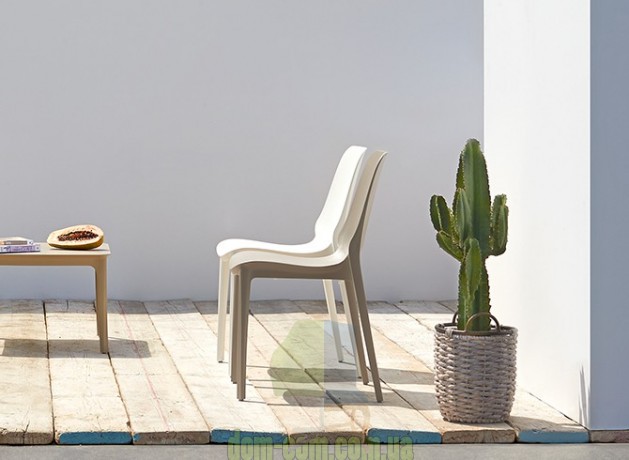 SCAB Design Ginevra 2334 яркий штабелируемый стул из технополимера 