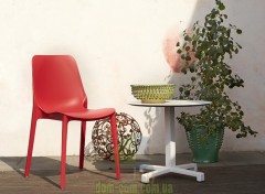 SCAB Design Ginevra 2334 яркий штабелируемый стул из технополимера 
