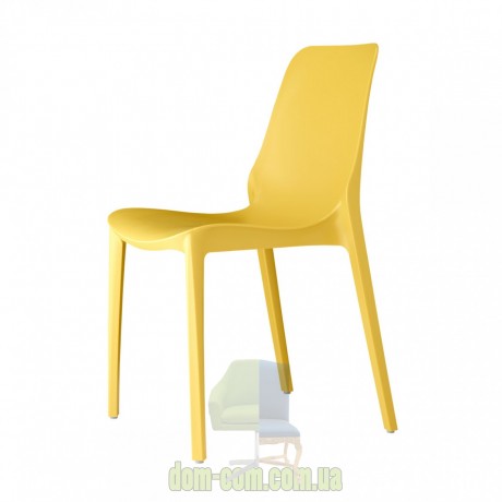 SCAB Design Ginevra 2334 яркий штабелируемый стул из технополимера 