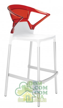 Стул барный Papatya Ego-K белый