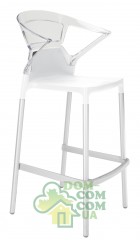Стул барный Papatya Ego-K белый