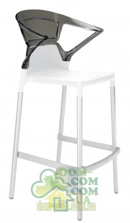 Стул барный Papatya Ego-K белый