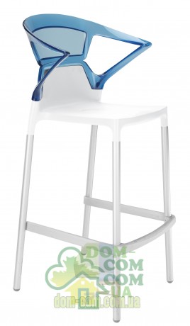 Стул барный Papatya Ego-K белый