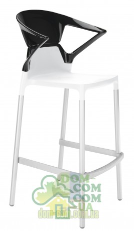 Стул барный Papatya Ego-K белый