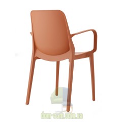 SCAB Design Ginevra 2333 штабелируемый стул с подлокотниками