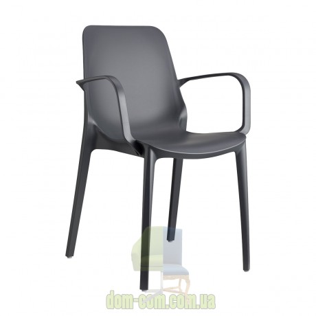 SCAB Design Ginevra 2333 штабелируемый стул с подлокотниками