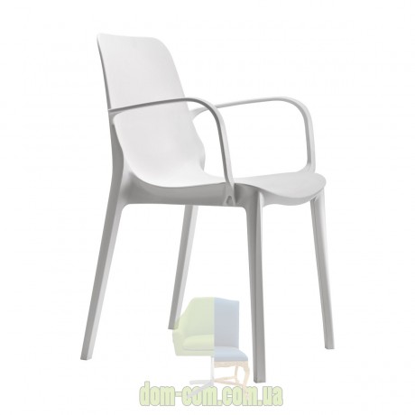 SCAB Design Ginevra 2333 штабелируемый стул с подлокотниками