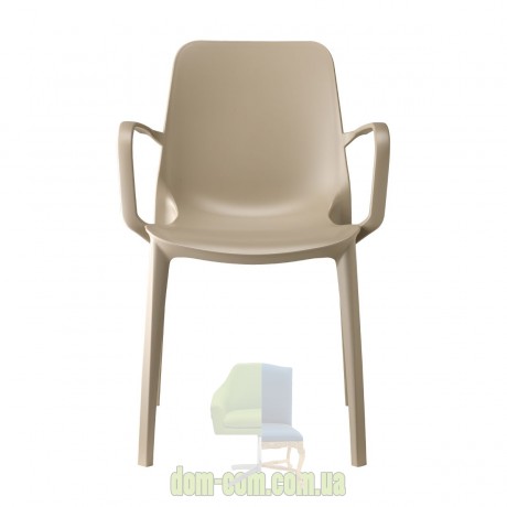 SCAB Design Ginevra 2333 штабелируемый стул с подлокотниками