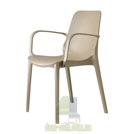 SCAB Design Ginevra 2333 штабелируемый стул с подлокотниками