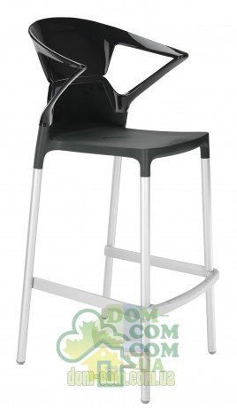 Стул барный Papatya Ego-K черный