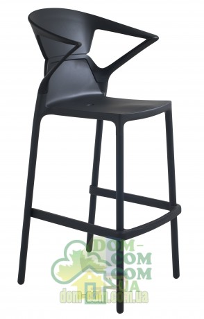 Стул барный Papatya Ego-K черный