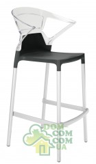 Стул барный Papatya Ego-K черный 