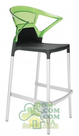 Стул барный Papatya Ego-K черный