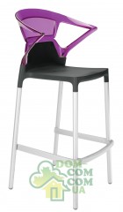 Стул барный Papatya Ego-K черный 