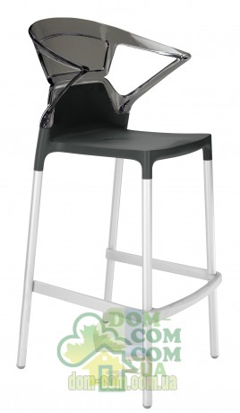 Стул барный Papatya Ego-K черный