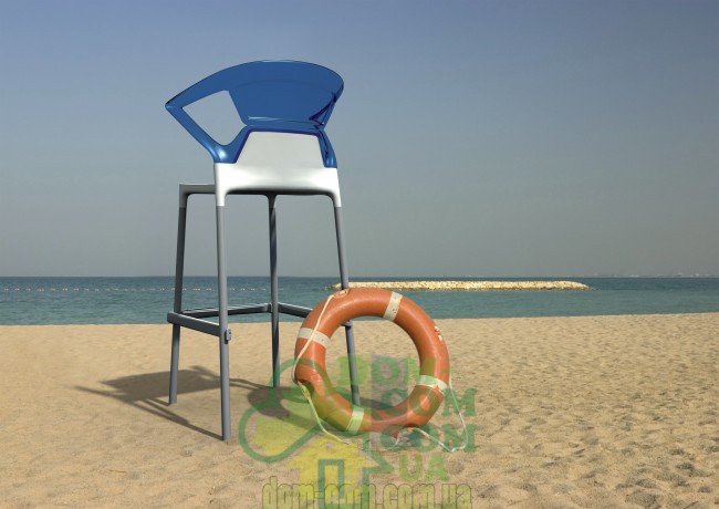 Стул барный Papatya Ego-K черный