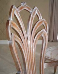 Стул с красивой резной спинкой Sedital 927S