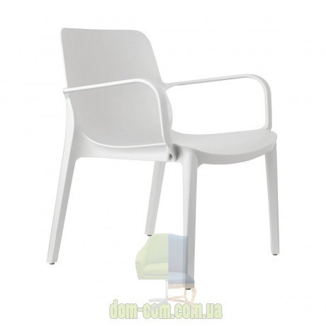  SCAB Design Ginevra Lounge 2351 широкое штабелируемое кресло