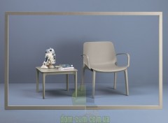  SCAB Design Ginevra Lounge 2351 широкое штабелируемое кресло