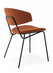 Современный стул на металлическом каркасе Calligaris Sophia CS/1890