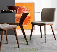 Стул модерн на деревянном каркасе Calligaris Annie CS/1809