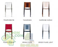 Стул Grand Soleil B-side Transparent