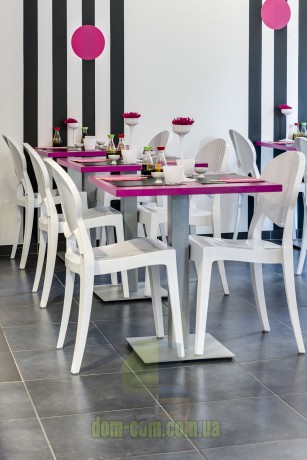 SCAB Design Igloo прозрачный стул с подушкой