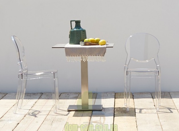 SCAB Design Igloo прозрачный стул с подушкой