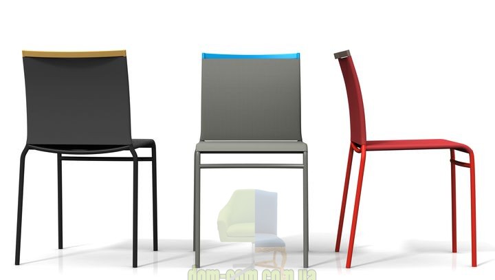 Обеденный стул в сетчатой обивке Calligaris Web CS/1453 