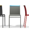 Обеденный стул в сетчатой обивке Calligaris Web CS/1453