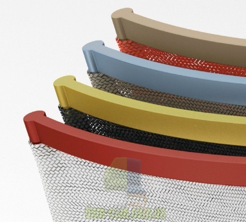 Обеденный стул в сетчатой обивке Calligaris Web CS/1453 