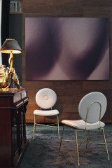 Элегантный стул с круглой спинкой  Bontempi Casa Penelope