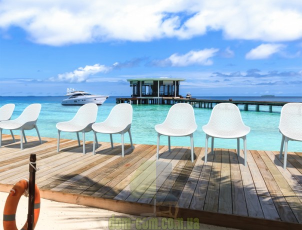 Сетчатое кресло для отдыха Sky Lounge 103 Siesta белое