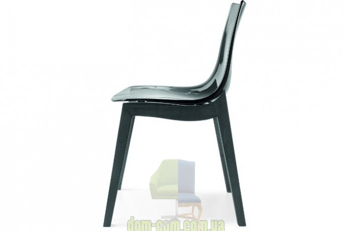 Стул из сочетания дерева и технополимера Connubia Led woodCB/1507